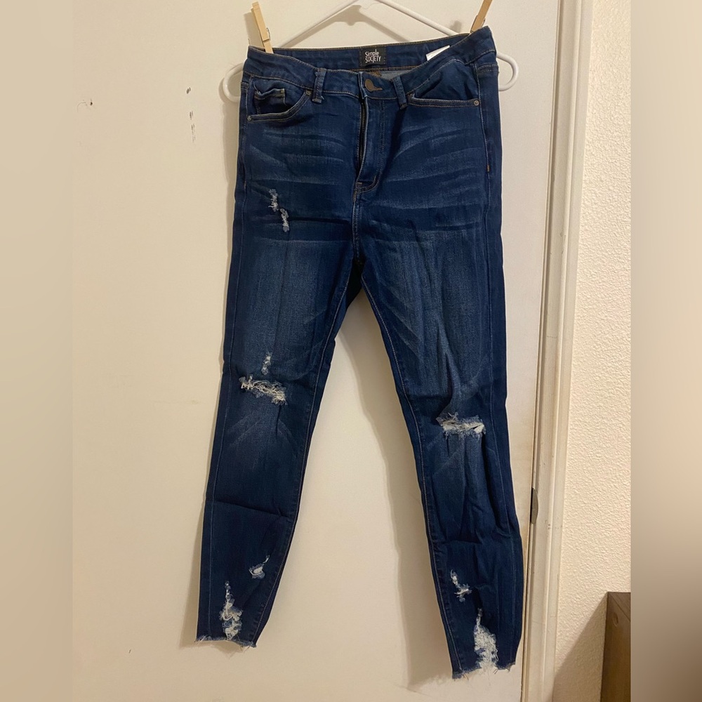 simple society skinny jeans